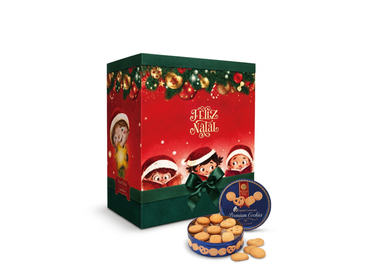 Cesta de Natal Luzes